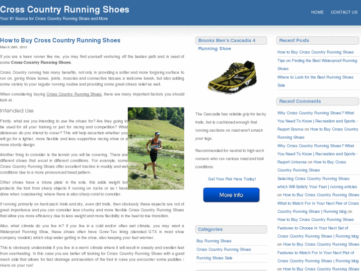 www.cross-country-running-shoes.net