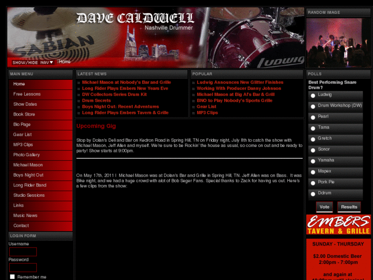 www.davecaldwellnashvilledrummer.com