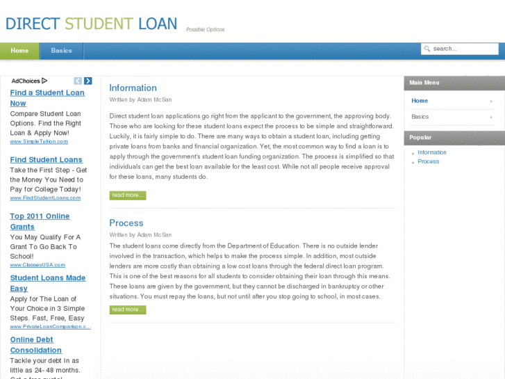 www.directstudentloan.net