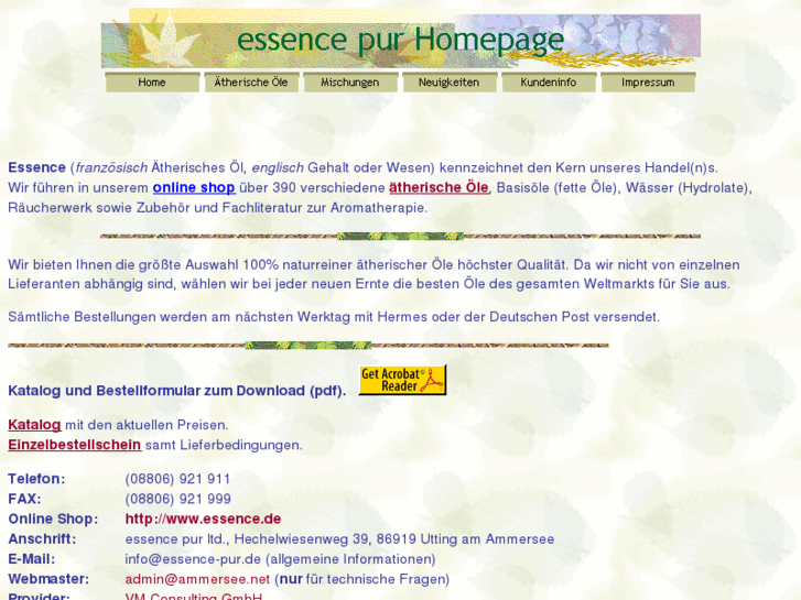 www.essence-pur.de