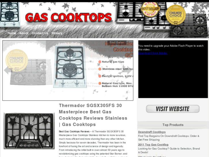 www.gas-cooktops.info