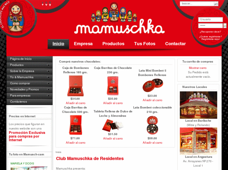 www.mamuschka.com