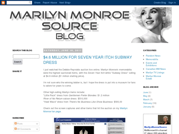 www.marilynmonroesource.com