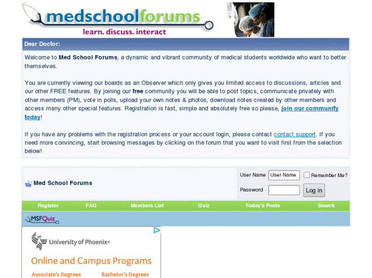 www.medschoolforums.com