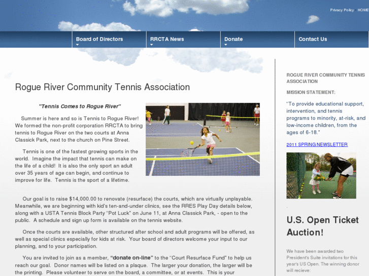 www.roguerivercommunitytennis.com