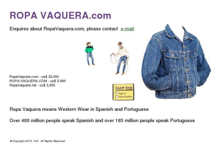 www.ropavaquera.com