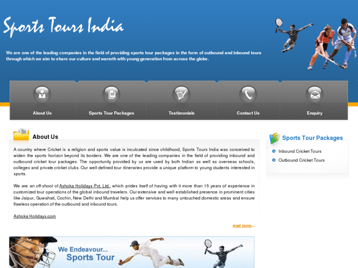 www.sportstoursindia.com