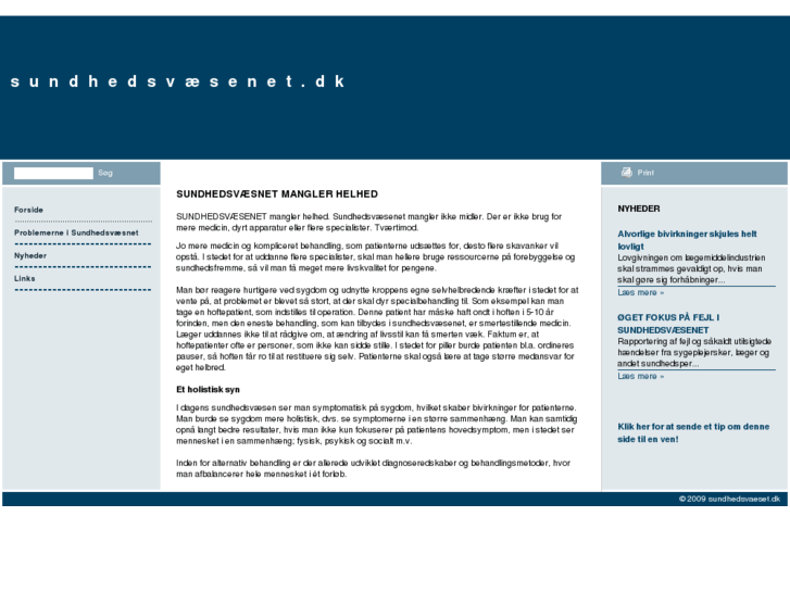 www.sundhedsvaesnet.dk