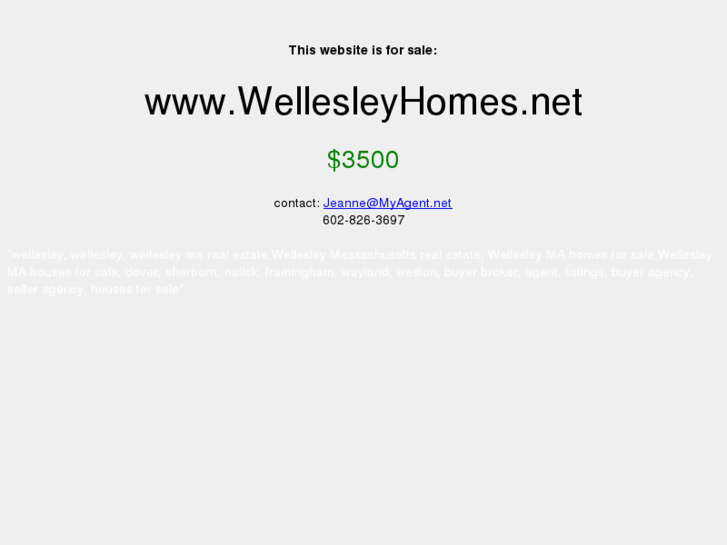 www.wellesleyhomes.net