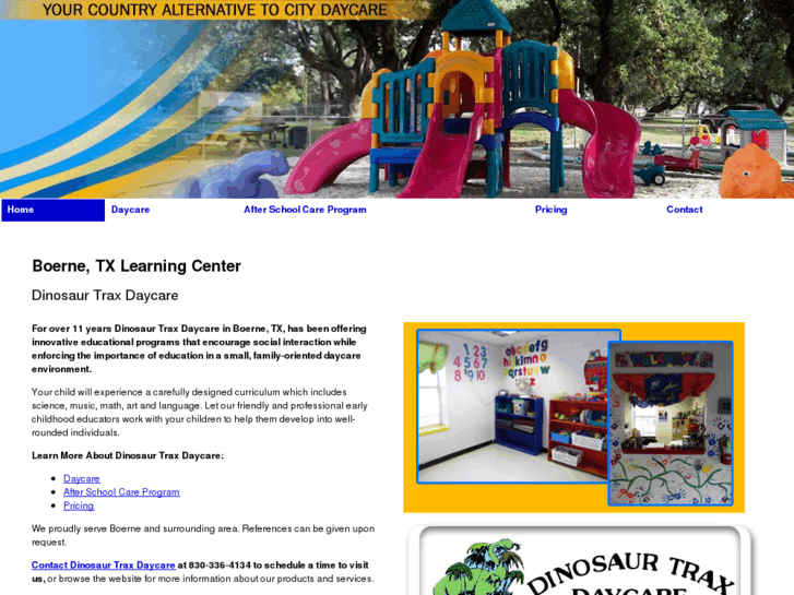 www.dinosaurtraxdaycare.com