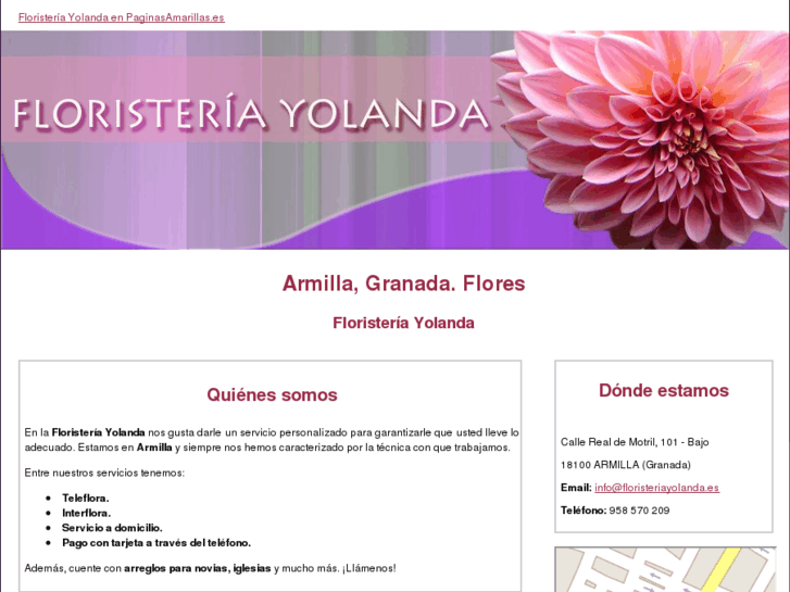 www.floristeriayolanda.es