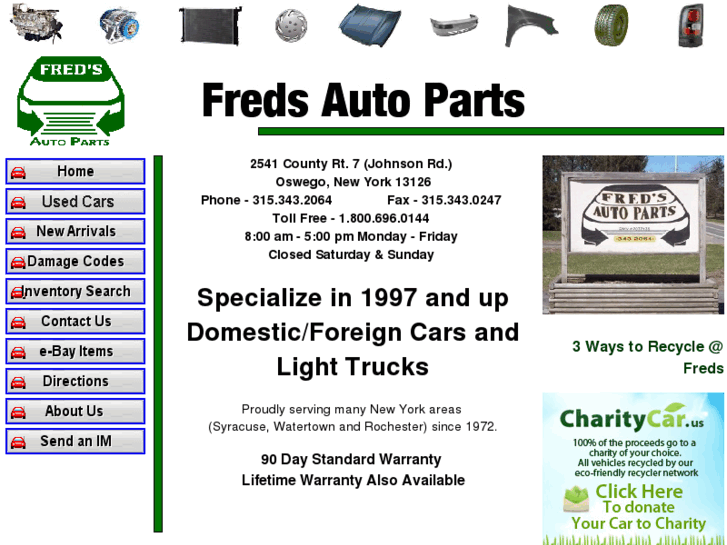 www.fredsautoparts.com