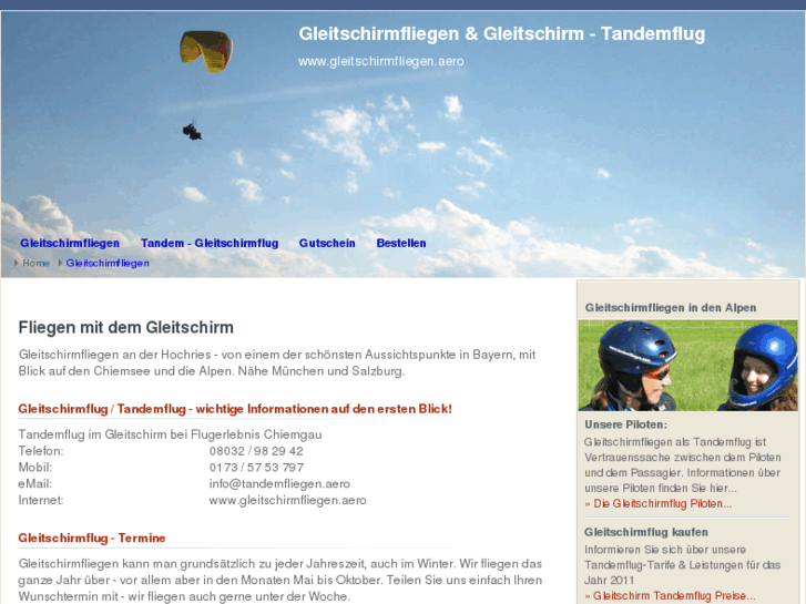 www.gleitschirmfliegen.aero