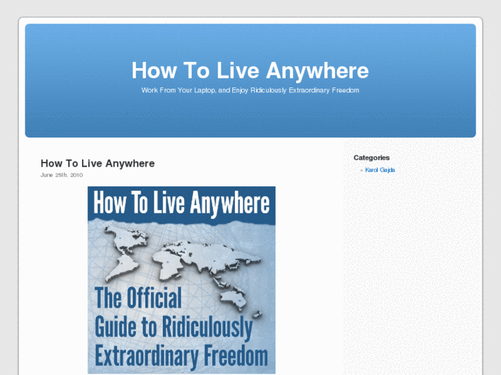 www.howtoliveanywhere.org