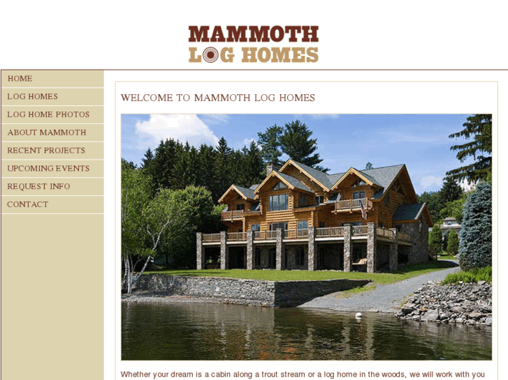 www.mammothloghomes.com