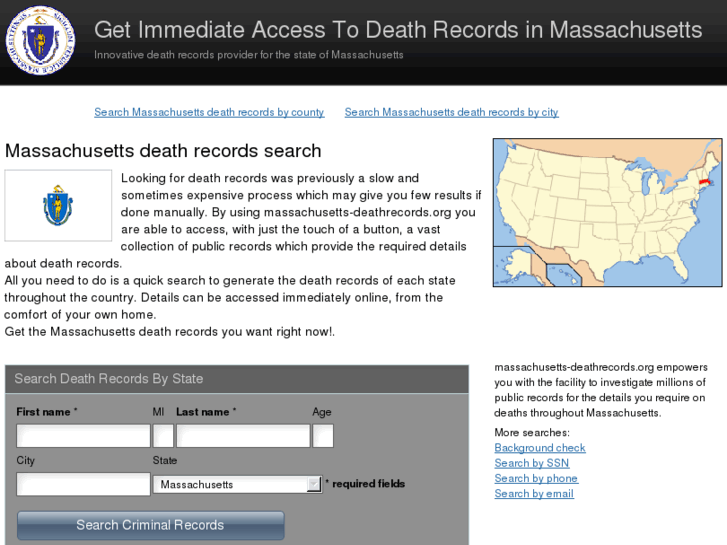 www.massachusetts-deathrecords.org