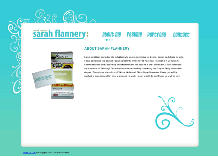 www.sarahflannery.com