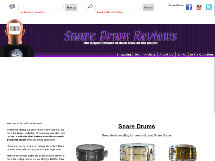 www.snaredrumreviews.com