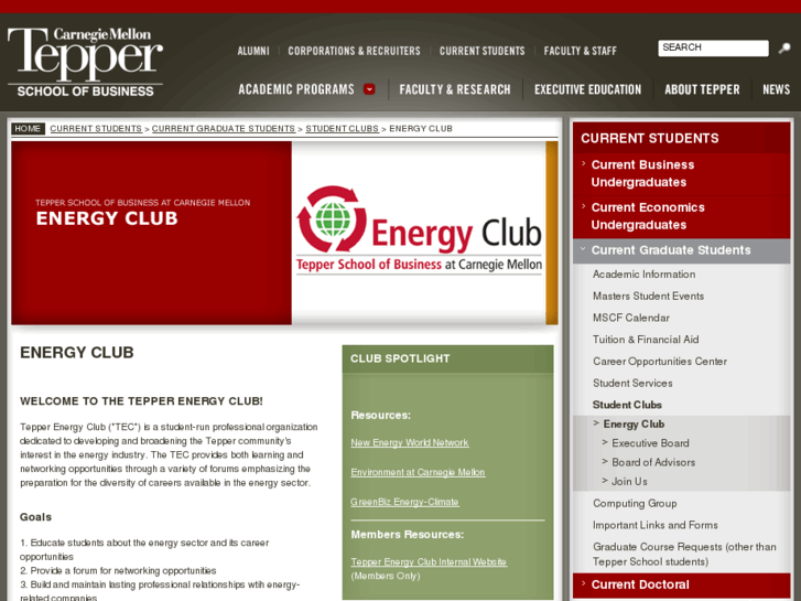 www.tepperenergyclub.com