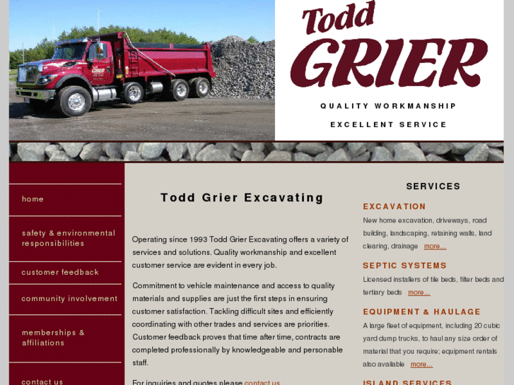 www.toddgrierexcavating.com