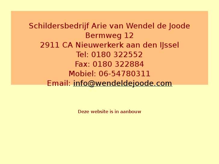 www.wendeldejoode.com