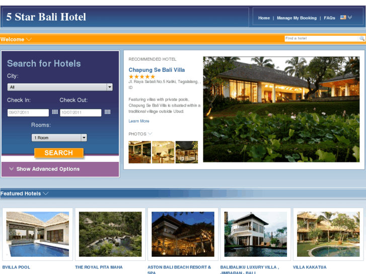 www.5starbalihotel.com