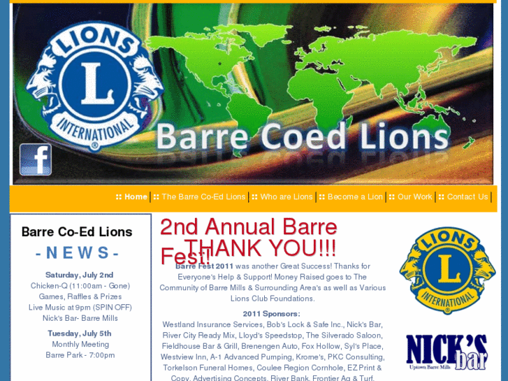 www.barrecoedlions.com