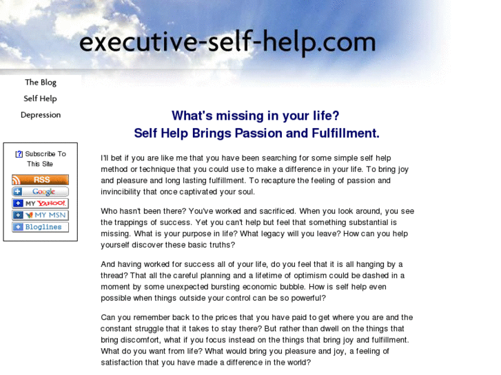 www.executive-self-help.com