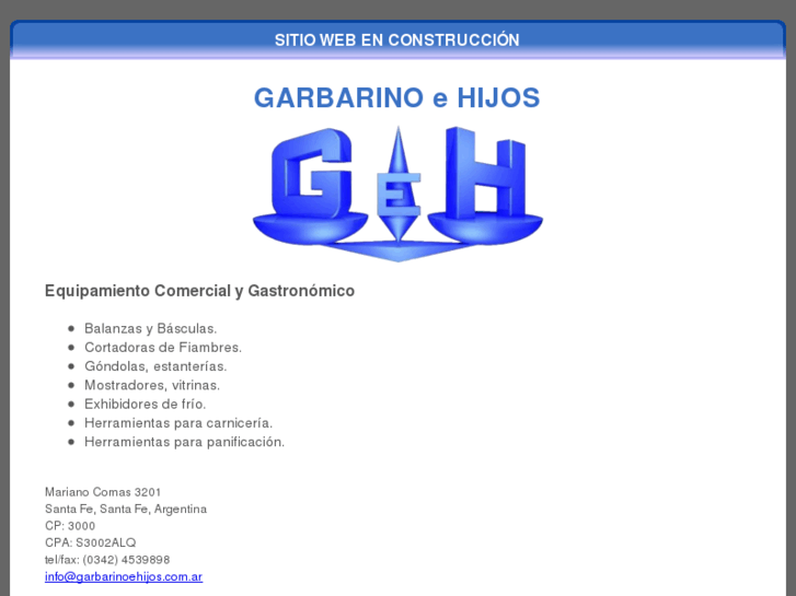 www.garbarinoehijos.com