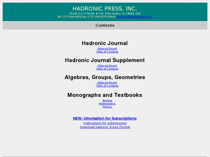 www.hadronicpress.com