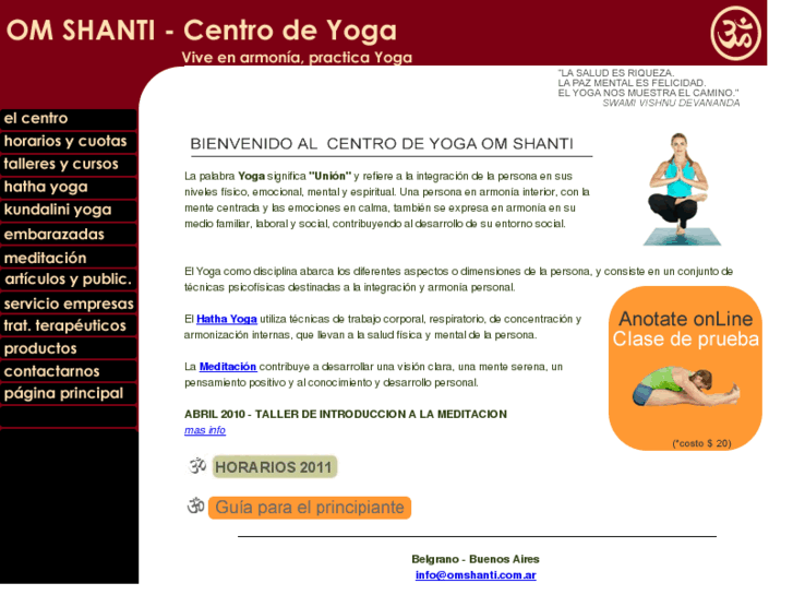 www.omshanti.com.ar