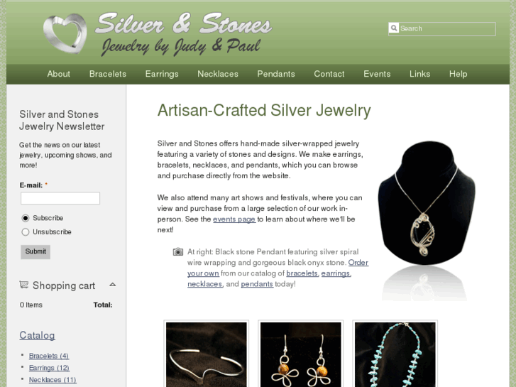 www.silverandstonesjewelry.com