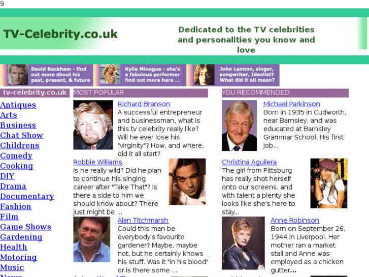 www.tv-celebrity.co.uk