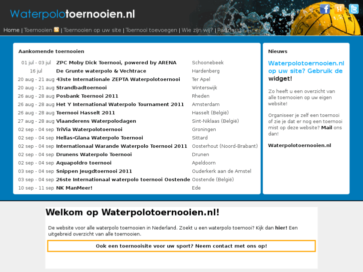 www.waterpolotoernooien.nl