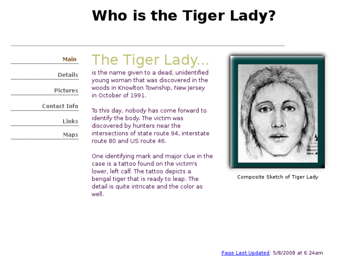 www.whoistigerlady.com