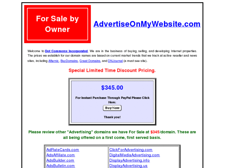 www.advertiseonmywebsite.com