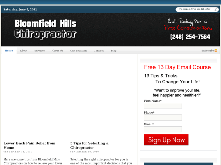 www.bloomfieldhillschiropractor.com