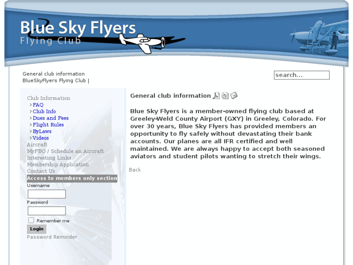 www.blueskyflyers.com