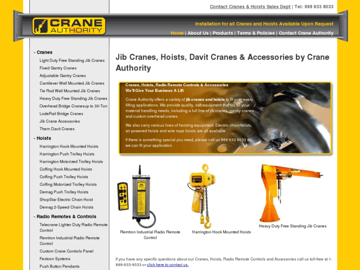 www.craneauthority.com