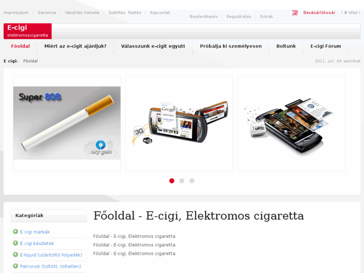 www.ecigi-elektromoscigaretta.hu