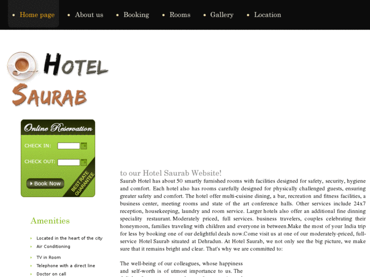 www.hotelsaurab.com