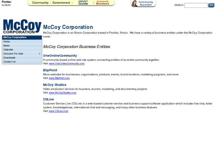 www.mccoycorporation.com