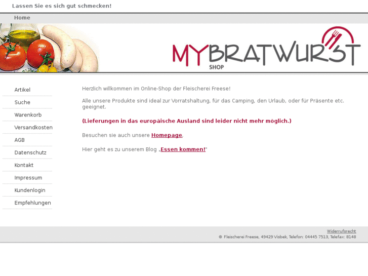 www.mybratwurst.de