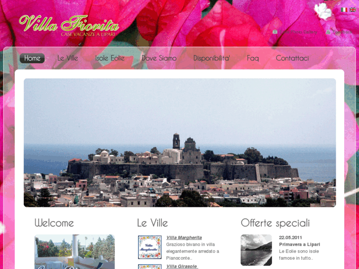 www.villafioritalipari.it