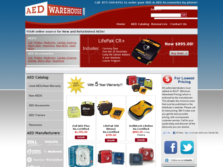 www.aedwarehouse.com