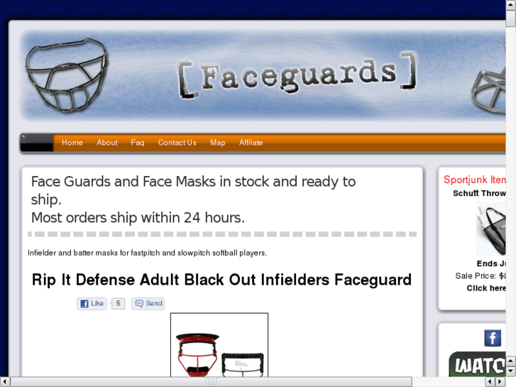 www.baseballfaceguards.com