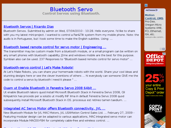 www.bluetoothservo.com