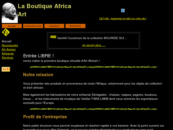 www.boutiqueafricaart.com