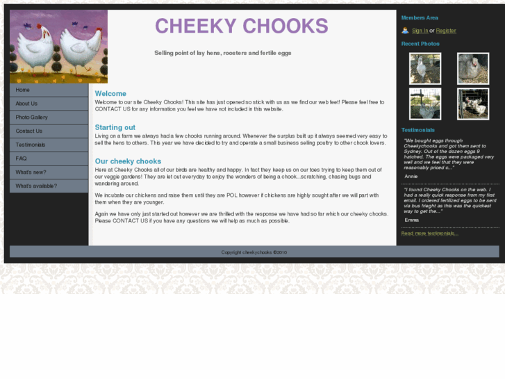 www.cheekychooks.net