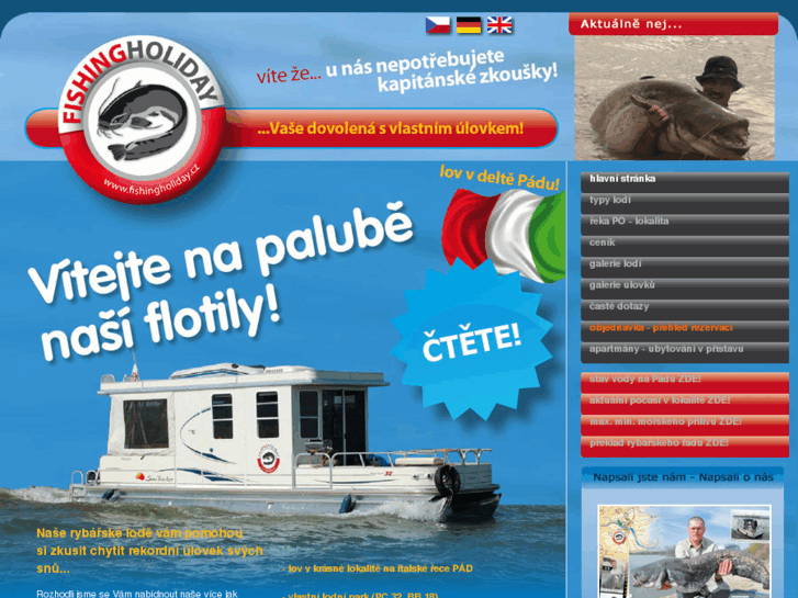 www.fishingholiday.cz